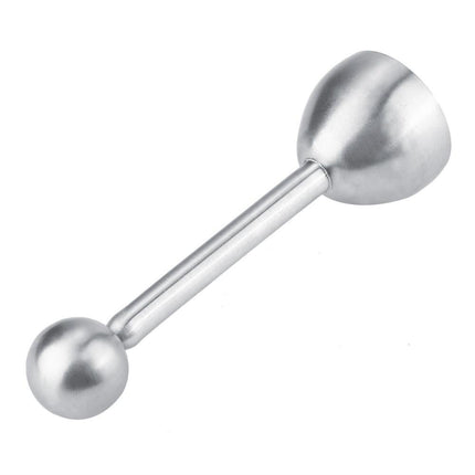 Stainless Steel Egg Cutter, Topper & Cracker for Soft & Hard Boiled Eggs