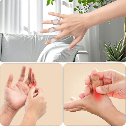 10pcs Castor Oil Finger Wraps & 2pcs Castor Oil Pack for Hands, Soft Cotton