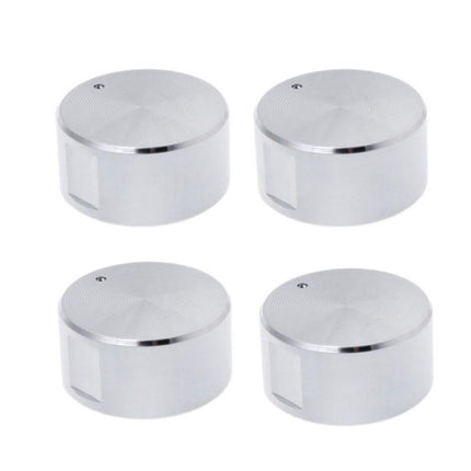 4Pcs Rotary Switches Round Knob Gas Stove Burner Oven Kitchen Parts Handles