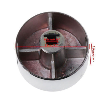 4Pcs Rotary Switches Round Knob Gas Stove Burner Oven Kitchen Parts Handles