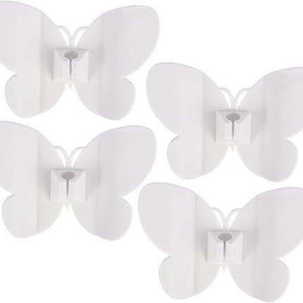 4pcs USB Cable Winder Clips Desk Cord Organizer Butterfly Wire Holder for Appliance