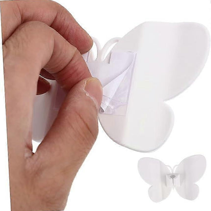 4pcs USB Cable Winder Clips Desk Cord Organizer Butterfly Wire Holder for Appliance