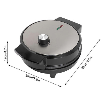 1000W Waffle Maker - Dual Sided Adjustable Temperature Nonstick Breakfast Waffle Machine