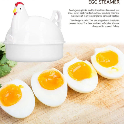Microwave Egg Boiler Poacher, 4-Egg Cooking Capacity
