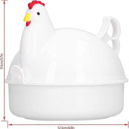 Microwave Egg Boiler Poacher, 4-Egg Cooking Capacity