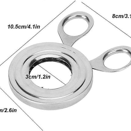 Stainless Steel Egg Beater, Opener, Cutter, Peeler Set