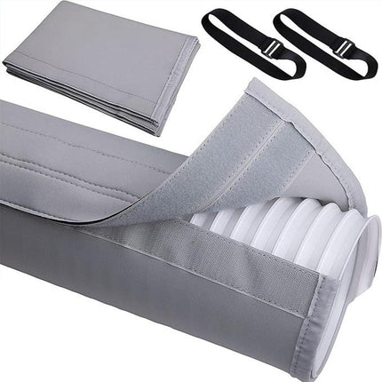 Air Conditioner Hose Cover Insulation Sleeve for AC Exhaust Pipe Black