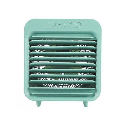 Portable Air Conditioner Fan 3 Speeds Cooling Humidifier Fan for Room Desk Bedroom Office Green