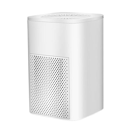 Portable Negative Ion Air Purifier Air Cleaner for Car Home Bedroom White