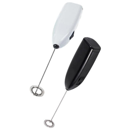 2Pcs Electric Mini Foamer Milk Frother Egg Beater Stirrer Whisk Mixer Kitchen Tool