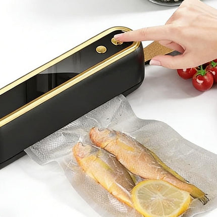 Cordless Portable Mini Vacuum Sealer Machine Black