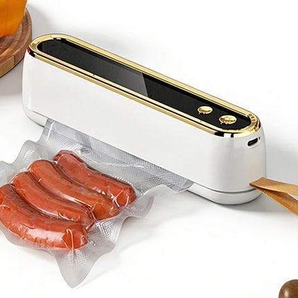 Cordless Portable Mini Vacuum Sealer Machine Black