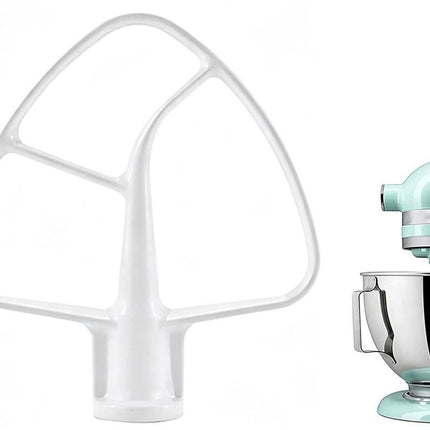 Coated Flat Beater for KitchenAid 4.5-5QT Tilt Head Stand Mixer For K5AB K5SS