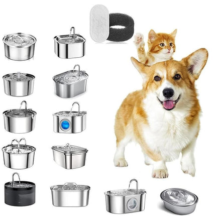 12 Sets Carbon Filters Water Fountain Replacement for Pet Dog Cat Water Drinking