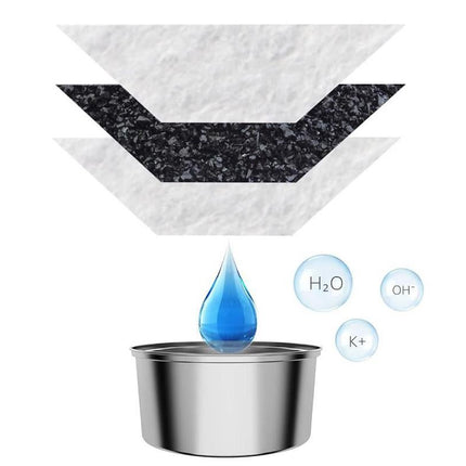 12 Sets Carbon Filters Water Fountain Replacement for Pet Dog Cat Water Drinking