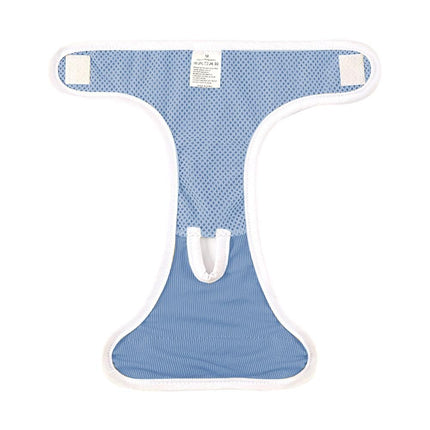 2pcs Dog Diapers Reusable Washable Nappy Wraps Panties for Pets Period Underpants-Blue 2XL