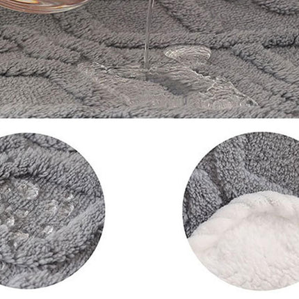 2pcs Pet Blanket for Couch Protection Water Resistance Cats Dogs Blanket for Furniture Protector-Grey L