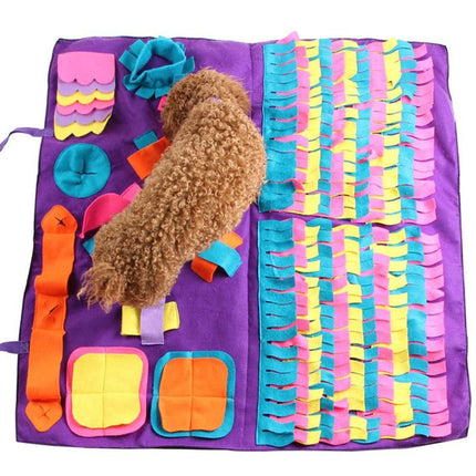 Dog Pet Nose Training Sniffing Pad Toys Blanket Game Feeding Cushion Snuffle Mat