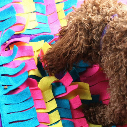 Dog Pet Nose Training Sniffing Pad Toys Blanket Game Feeding Cushion Snuffle Mat