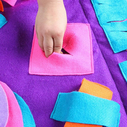 Dog Pet Nose Training Sniffing Pad Toys Blanket Game Feeding Cushion Snuffle Mat