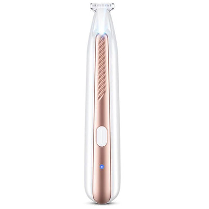 Dog Paw Trimmer with LED Light Low Noise Dog Grooming Clippers for Paws Eyes Ear
