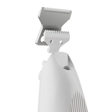 Electric Dog Paw Trimmer Digital Display Dual Speed Pet Groomer-White