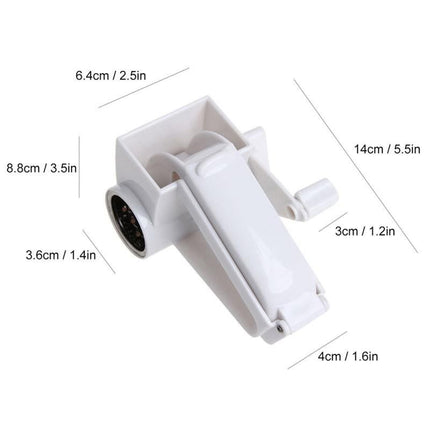 Handheld Rotary Stainless Steel Cheese Grater Multifunctional Vegetable Chocolate Shredder Slicer