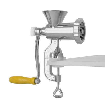 Hand Sausage Filler Maker Manual Kitchen Meat Grinder Mincer Stuffer Table