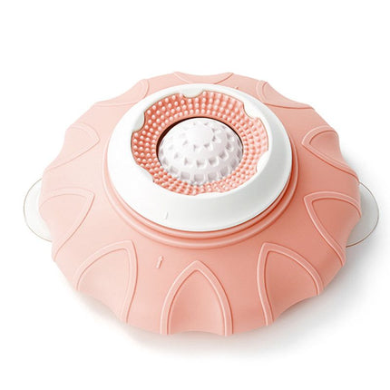 Slow Feeder Bowl for Pets, Non-Slip Puzzle Feeder for Cats and Dogs - Pink