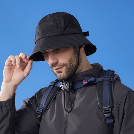 Unisex Quick-Dry Waterproof Bucket Hat – Outdoor Sun Protection Hat for Men & Women – Army Green