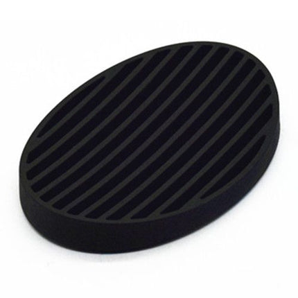Silicone Soap Saver Pad – Non-Slip Silicone Soap Holder Tray – Black