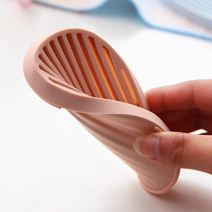Silicone Soap Saver Pad – Non-Slip Silicone Soap Holder Tray – Blue Amazing Shopping