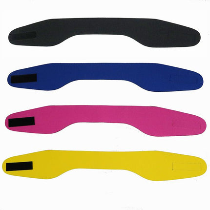 Waterproof Swimming Ear Protection Headband Neoprene Adjustable Hair Band For Shower Pool Kids Adults-Yellow