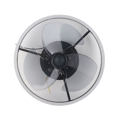 Ceiling Fan Light 6 Speed Remote Control 3 Color LED Ceiling Fan Lamp for Living Room 110V