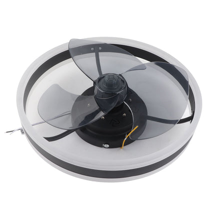 Ceiling Fan Light 6 Speed Remote Control 3 Color LED Ceiling Fan Lamp for Living Room 110V