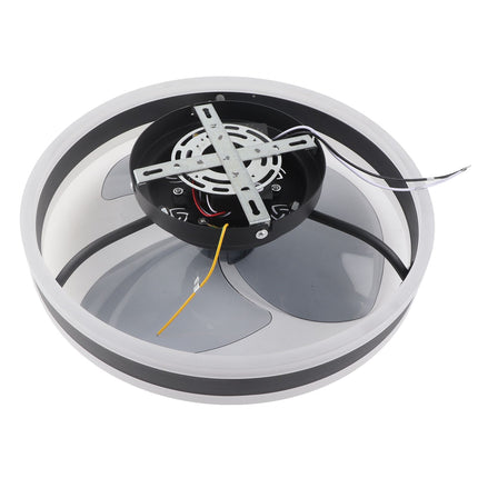 Ceiling Fan Light 6 Speed Remote Control 3 Color LED Ceiling Fan Lamp for Living Room 110V