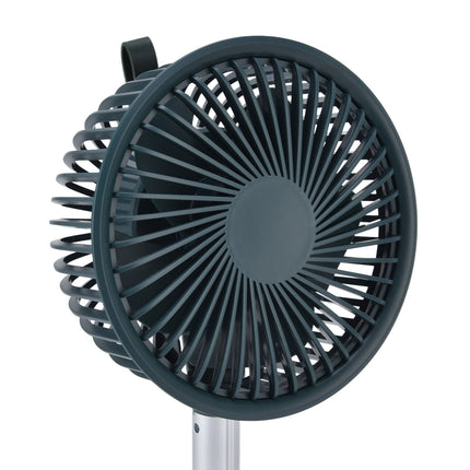 Clip On Fan 360 Degrees Adjustment Clip On USB Charging 3 Speed Modes Strong Airflow Sturdy Clamp Small Desk Fan Green