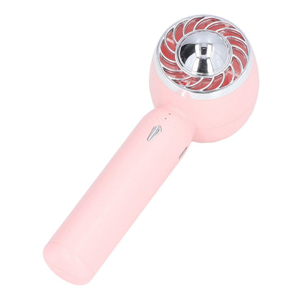 Handheld Fan USB Charging 3 Speeds 2000mAh Mini Portable Desktop Fan for Travel School Office Pink