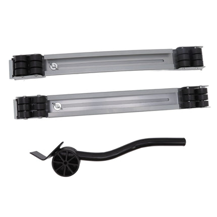 Heavy Duty Extendable Appliance Roller 300KG Load Bearing Detachable Double Row 24 Wheels Appliances Sliders