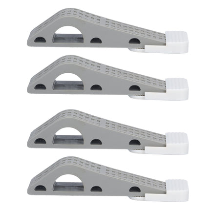 4Set Door Stoppers Non Slip Rubber Door Bottom Stop Wedge Accessories for Home Improvement