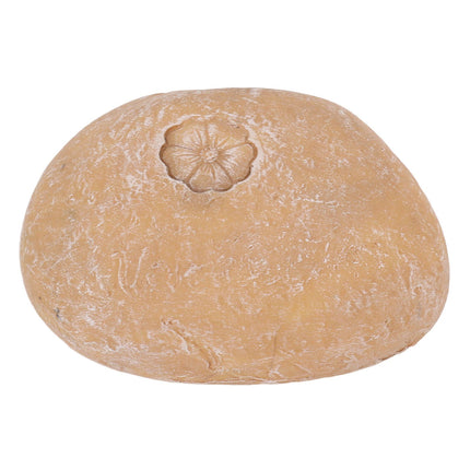 Pet Memorial Garden Stone DIY Lettering Simulation Pebbles Pet Grave Marker for Dogs Cats Small Flower Stone Sand Yellow