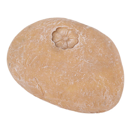 Pet Memorial Garden Stone DIY Lettering Simulation Pebbles Pet Grave Marker for Dogs Cats Small Flower Stone Sand Yellow