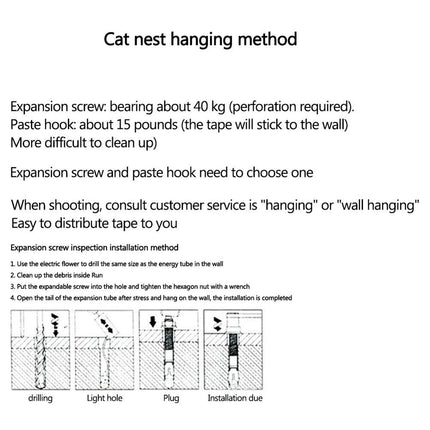 Macrame Cat Hammock Hanging Woven Cat Bed Macrame Wall Decoration