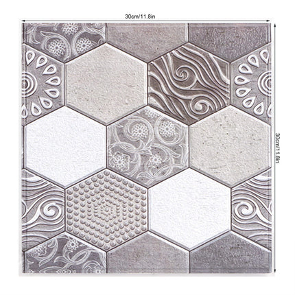 10PCS Self Adhesive Tile Sticker Anti Collision Sticker for Home Living Room Kitchen Decor