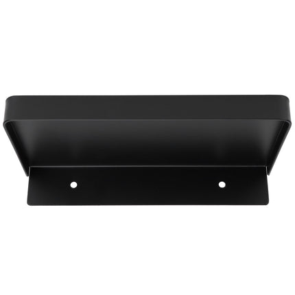 Bathroom Phone Holder Wall Mounted Thick Phone Storage Shelf Toilet Accessory 185x90mmBlack