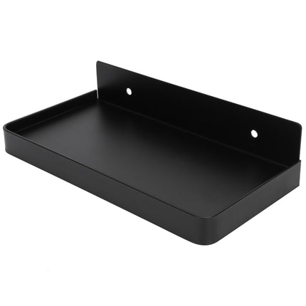 Bathroom Phone Holder Wall Mounted Thick Phone Storage Shelf Toilet Accessory 185x90mmBlack