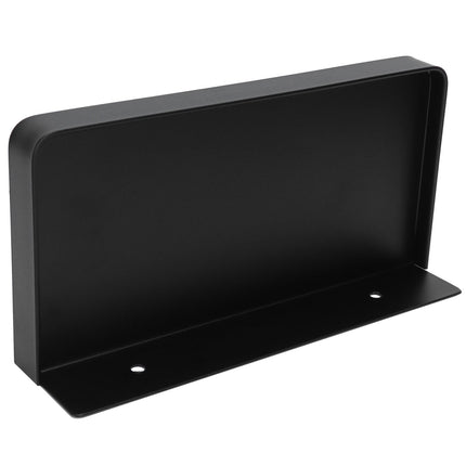 Bathroom Phone Holder Wall Mounted Thick Phone Storage Shelf Toilet Accessory 185x90mmBlack