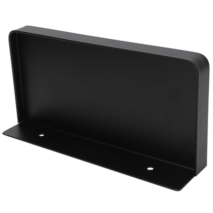 Bathroom Phone Holder Wall Mounted Thick Phone Storage Shelf Toilet Accessory 185x90mmBlack