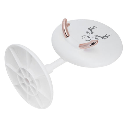 Cute Mobile Phone Holder Folding Mobile Phone Desktop Bracket for Live BroadcastWhite