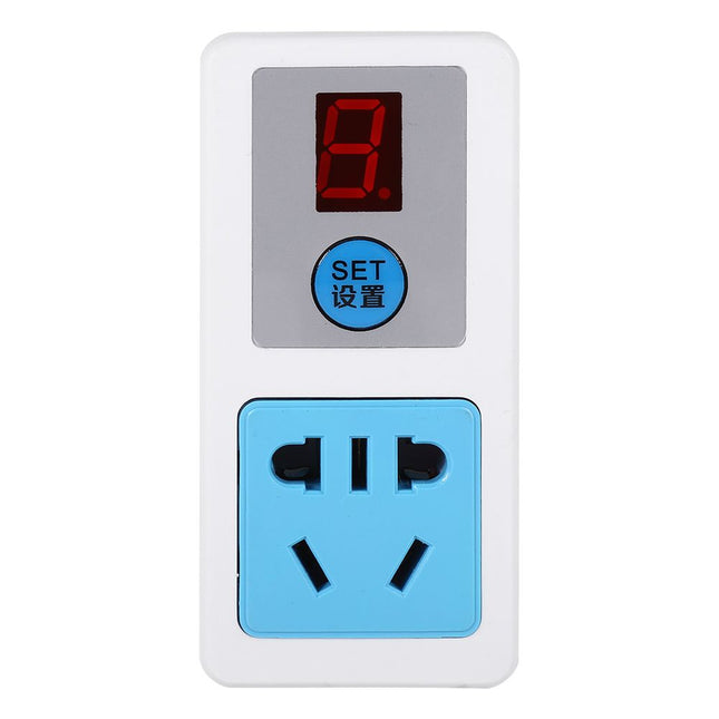 Electrical 220V Energy saving Timer Socket Home Appliances Digital Timing Switch (9 Hours) AU